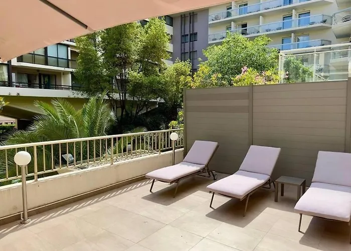 Sweet Home+terrasse De 60m2 ,2 Mn From Croisette *