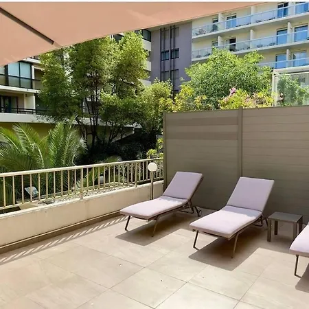 Sweet Home+terrasse De 60m2 ,2 Mn From Croisette *
